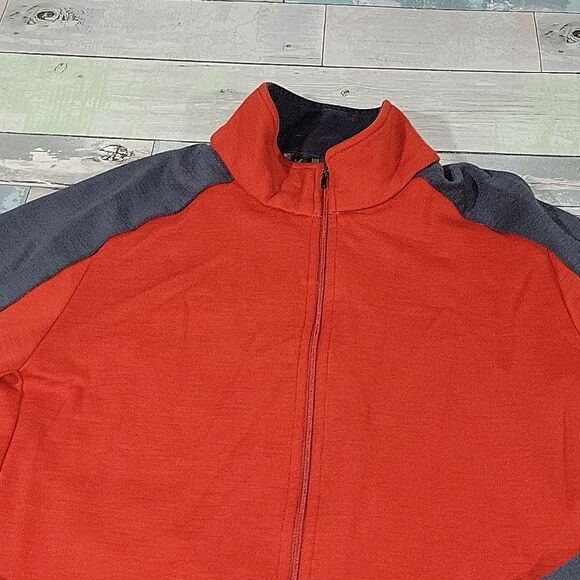 REI Red Mereno Wool Pull Over sz Large - Picture 2 of 5